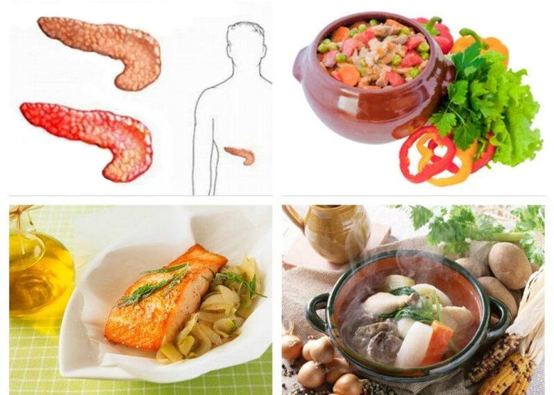 Con pancreatite do páncreas, é importante seguir unha dieta estrita