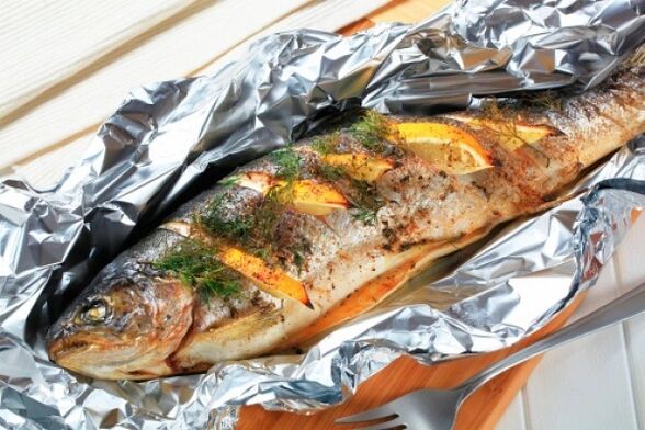 Siga a dieta Maggi con peixe cocido ao forno para cear